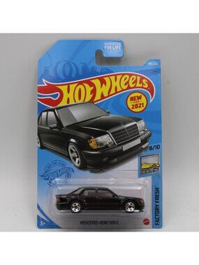 Hot Wheels Mercedes Benz 500 E Black 2021 Factory Fresh 8/10 145/250